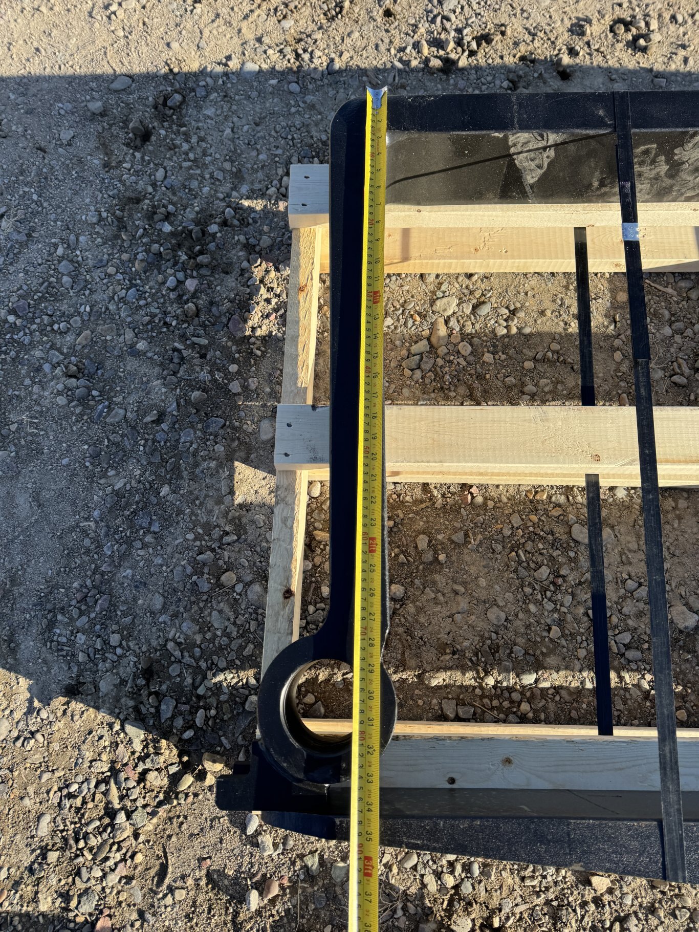 Loose Pallet Forks 72x2.5x6 Multiple Carriages Available #10424 JPH