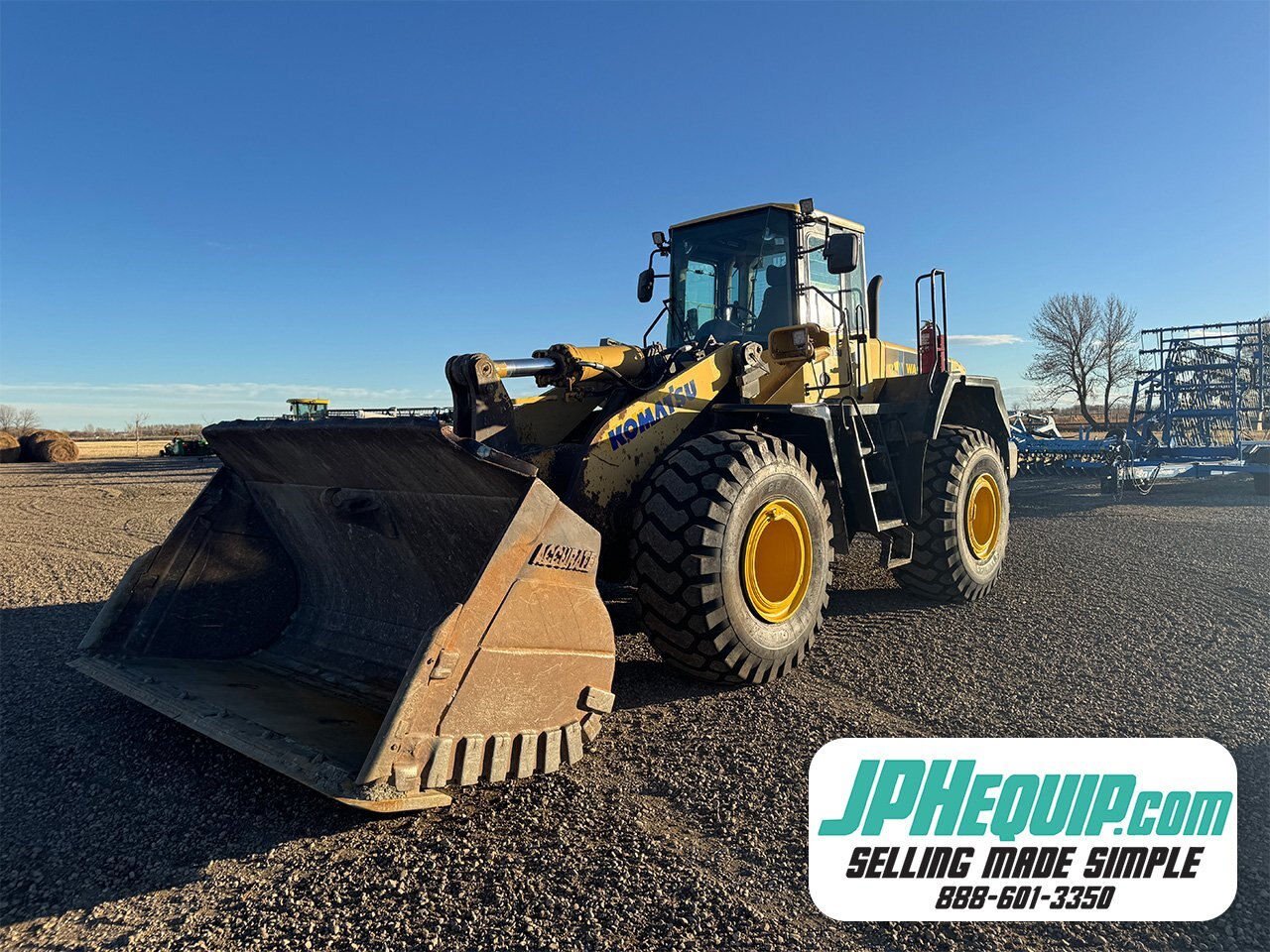 2006 Komatsu WA480-5L Wheel Loader with Scale - #9320 JP