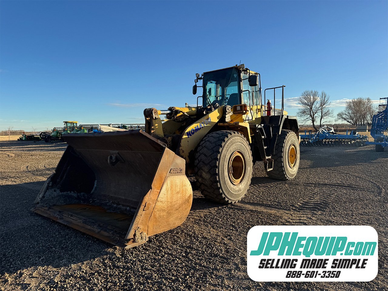 2008 Komatsu WA480-6 Wheel Loader with Scale - #9321 JP