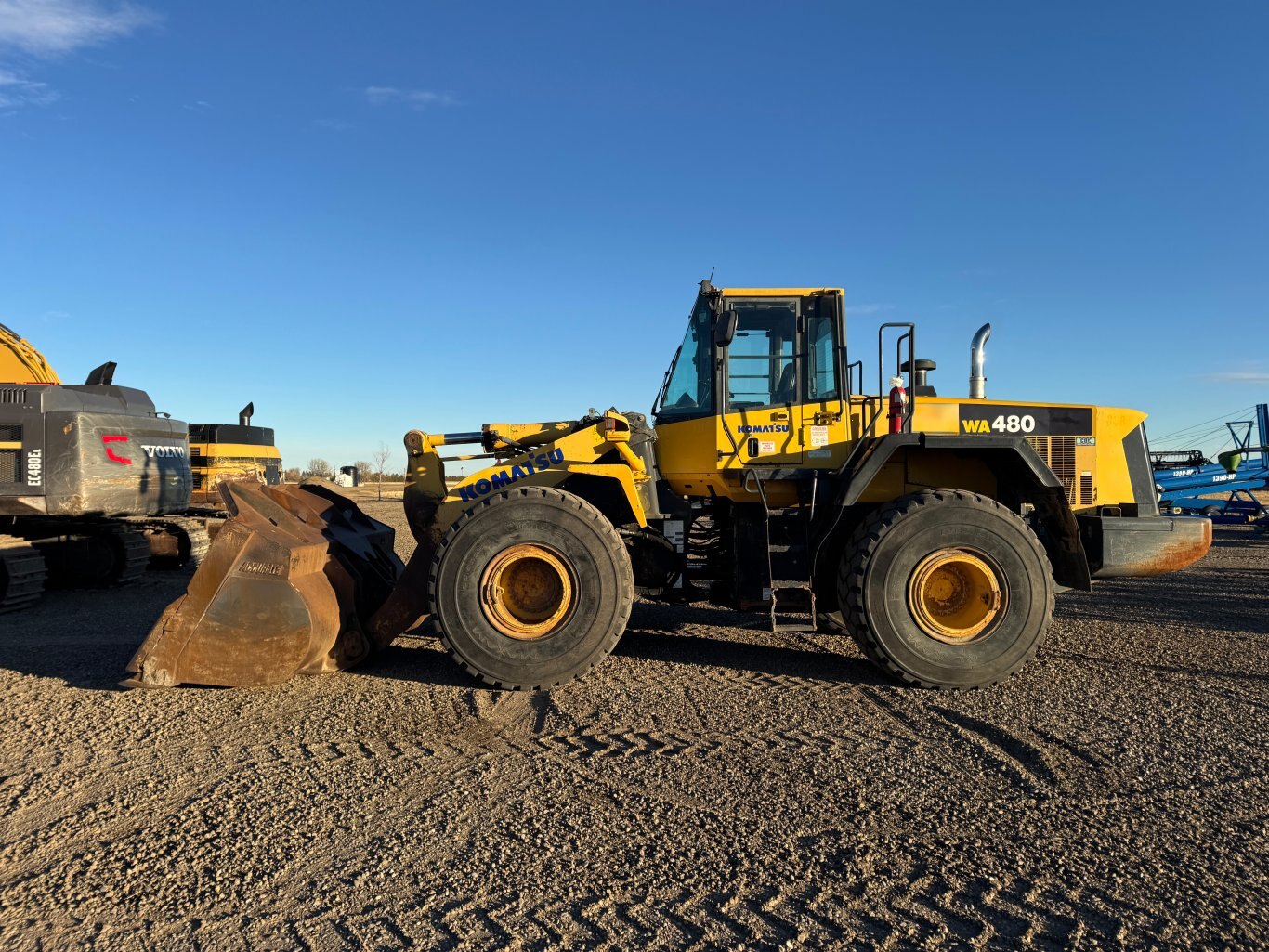 2008 Komatsu WA480 6 Wheel Loader with Scale #9321 JP