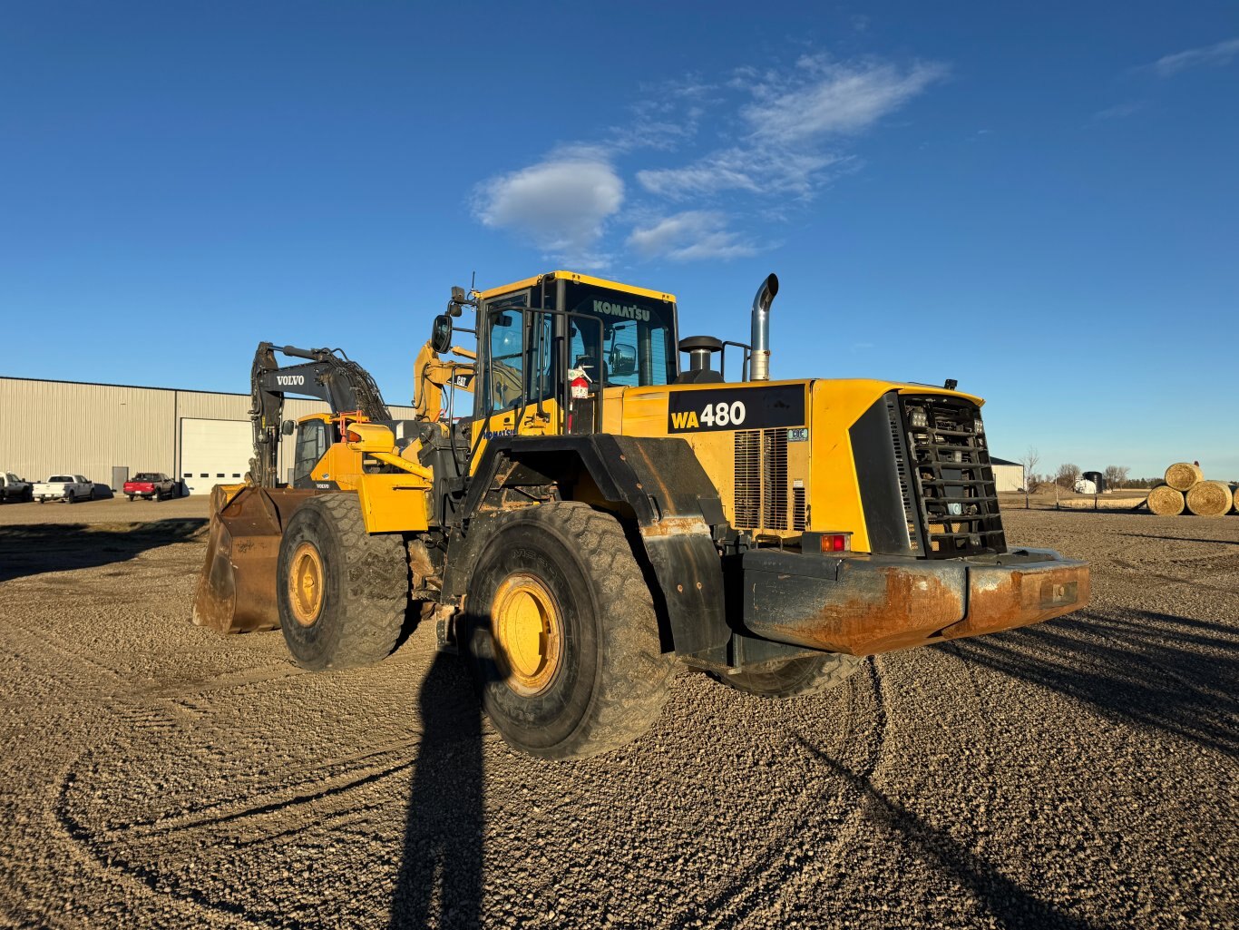 2008 Komatsu WA480 6 Wheel Loader with Scale #9321 JP