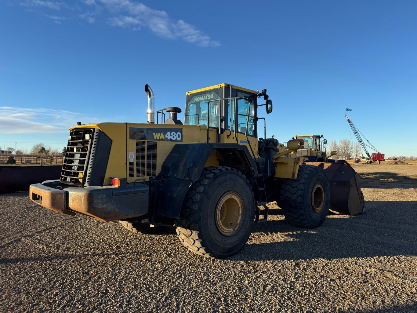 2008 Komatsu WA480 6 Wheel Loader with Scale #9321 JP