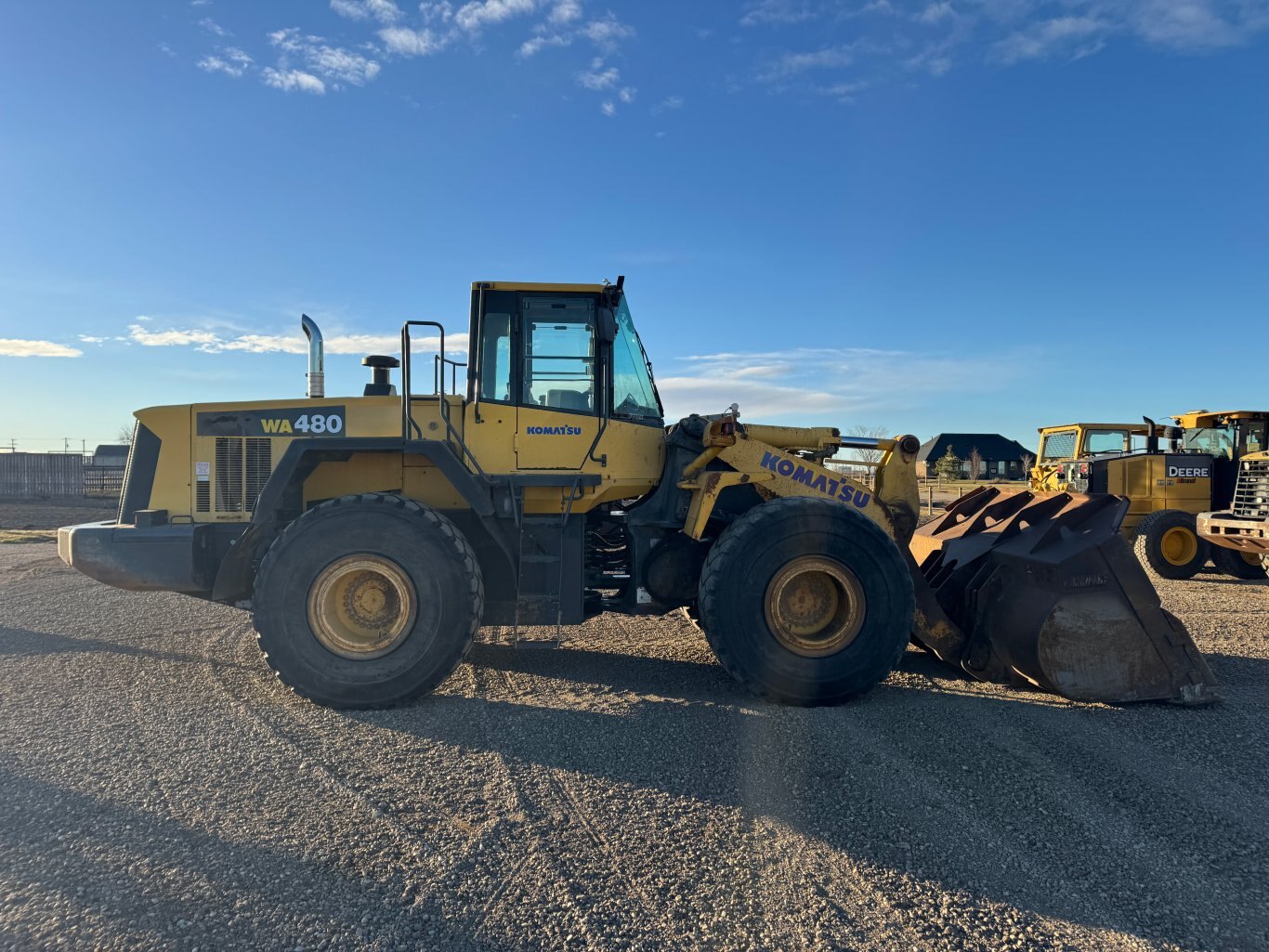 2008 Komatsu WA480 6 Wheel Loader with Scale #9321 JP