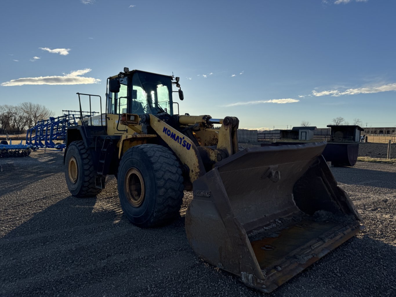 2008 Komatsu WA480 6 Wheel Loader with Scale #9321 JP