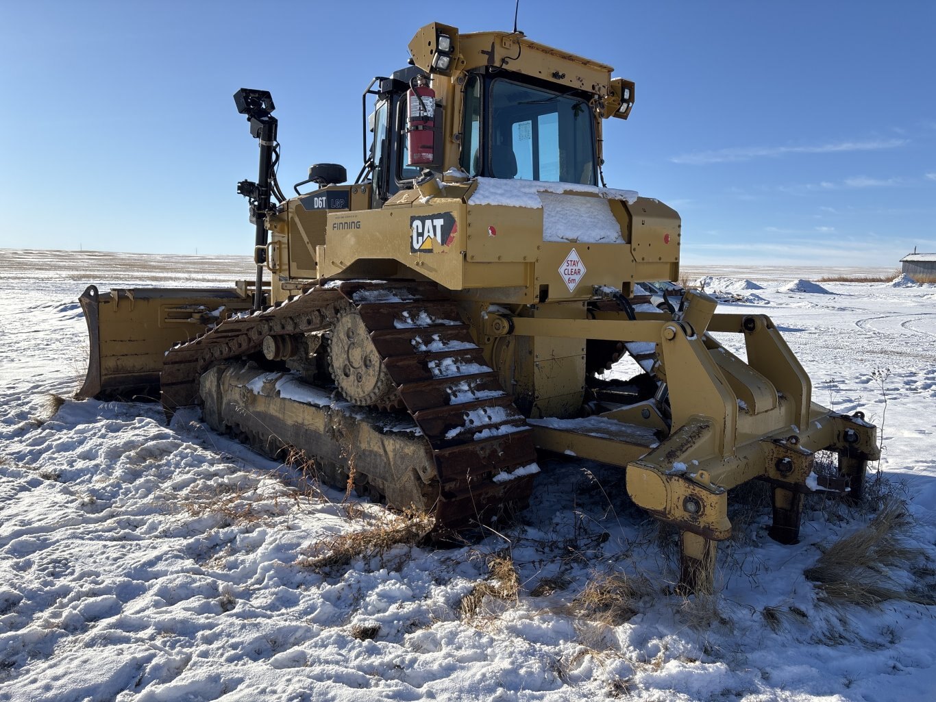 2014 Caterpillar D6T LGP Dozer and Multi Shank Ripper #9323 AS