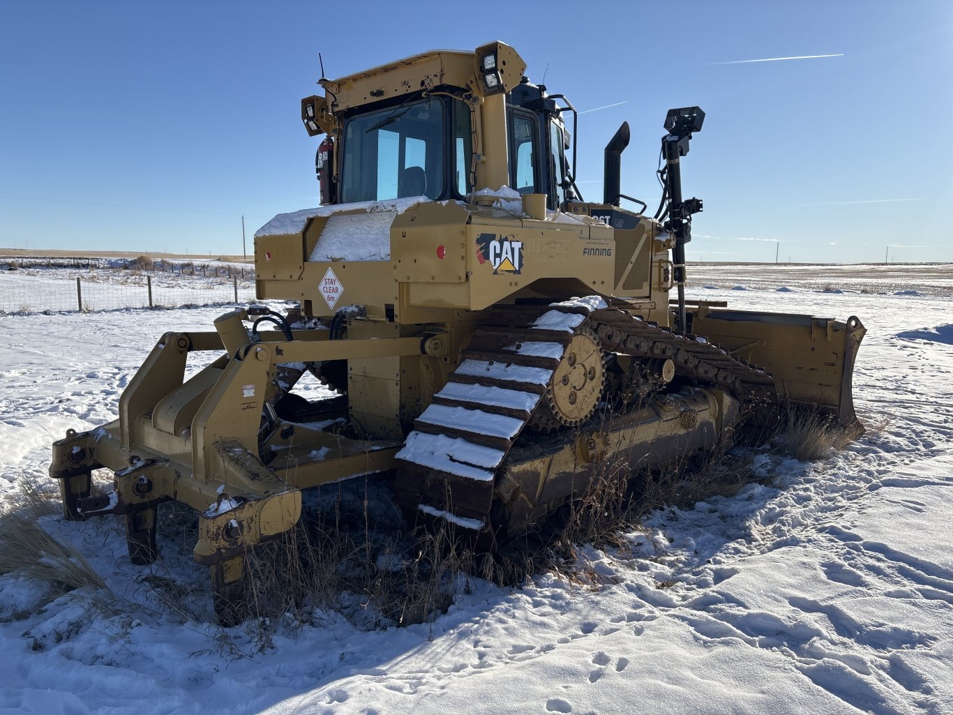 2014 Caterpillar D6T LGP Dozer and Multi Shank Ripper #9323 AS