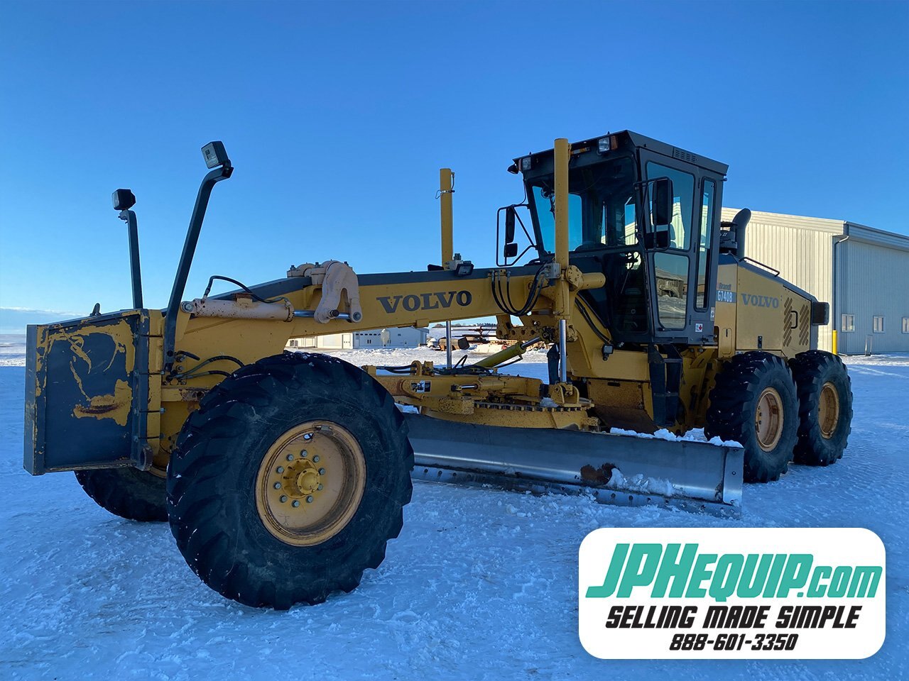 2004 Volvo G740B Motor Grader #9324 BP