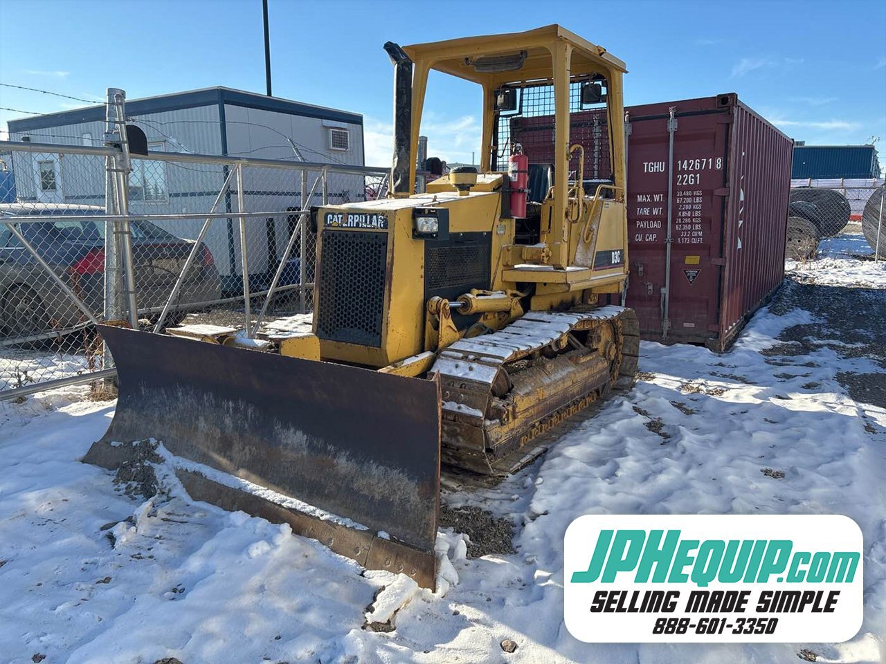 1991 Caterpillar D3C Dozer #9333 AS