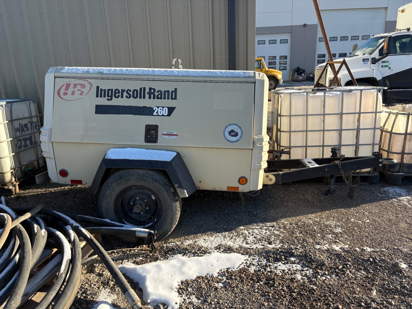 2003 Ingersoll Rand P260WIR Towable Compressor #9334 AS