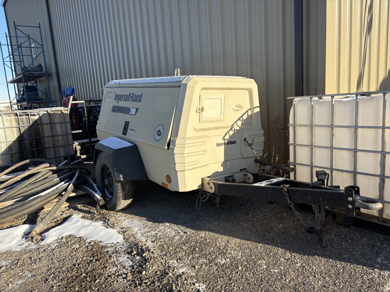 2003 Ingersoll Rand P260WIR Towable Compressor #9334 AS