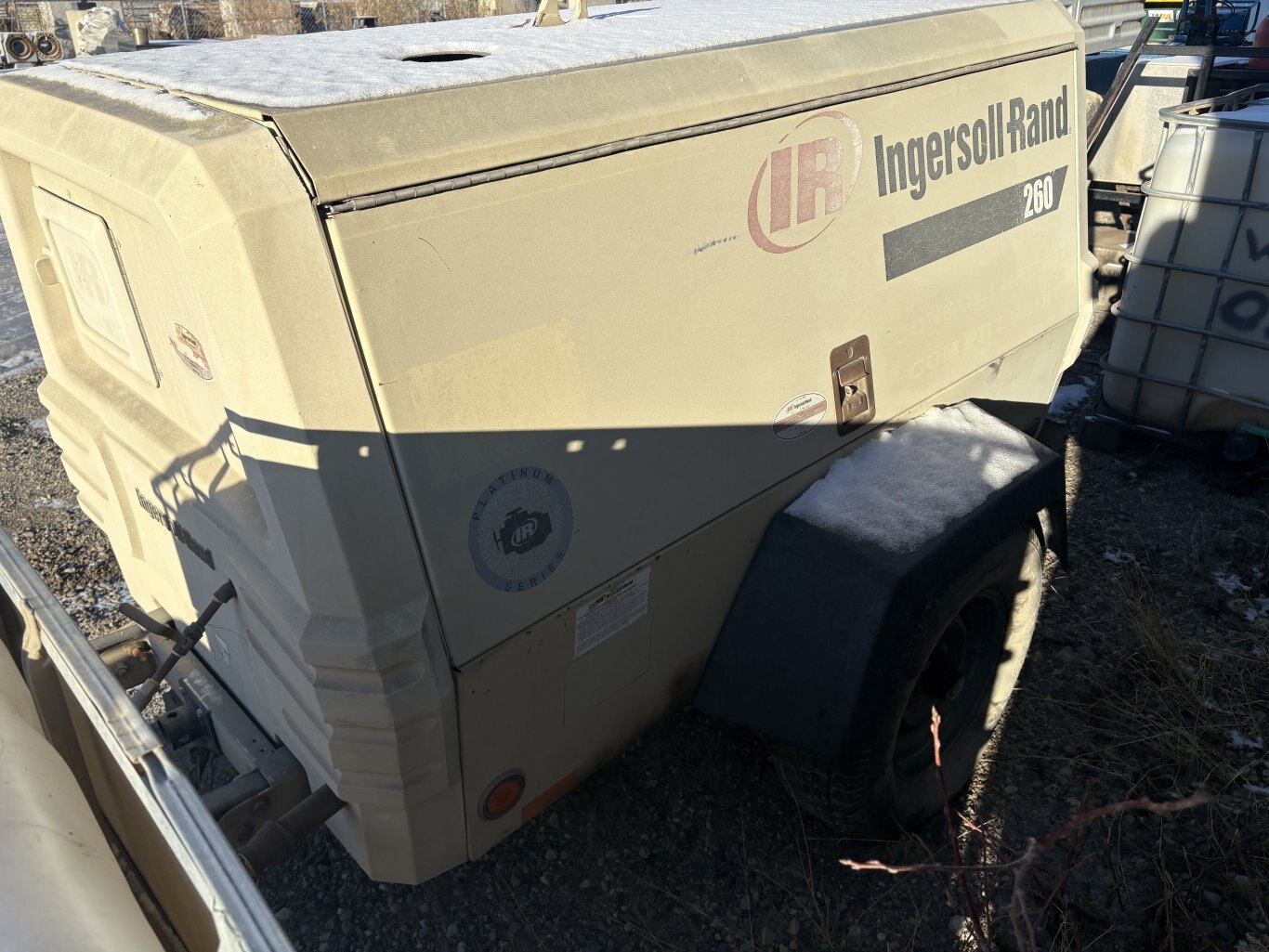 2003 Ingersoll Rand P260WIR Towable Compressor #9334 AS