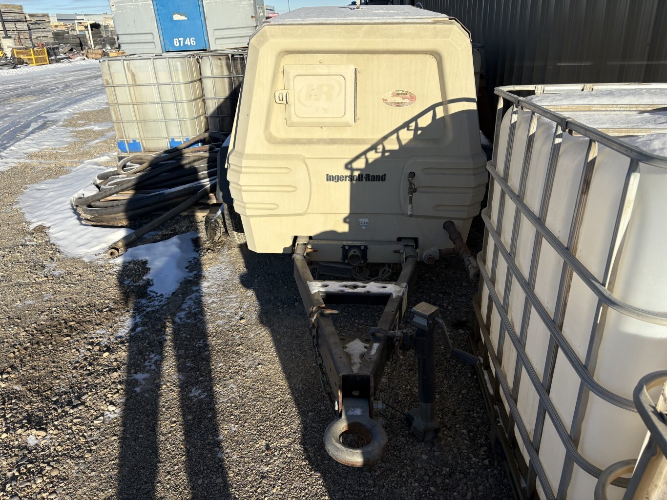 2003 Ingersoll Rand P260WIR Towable Compressor #9334 AS