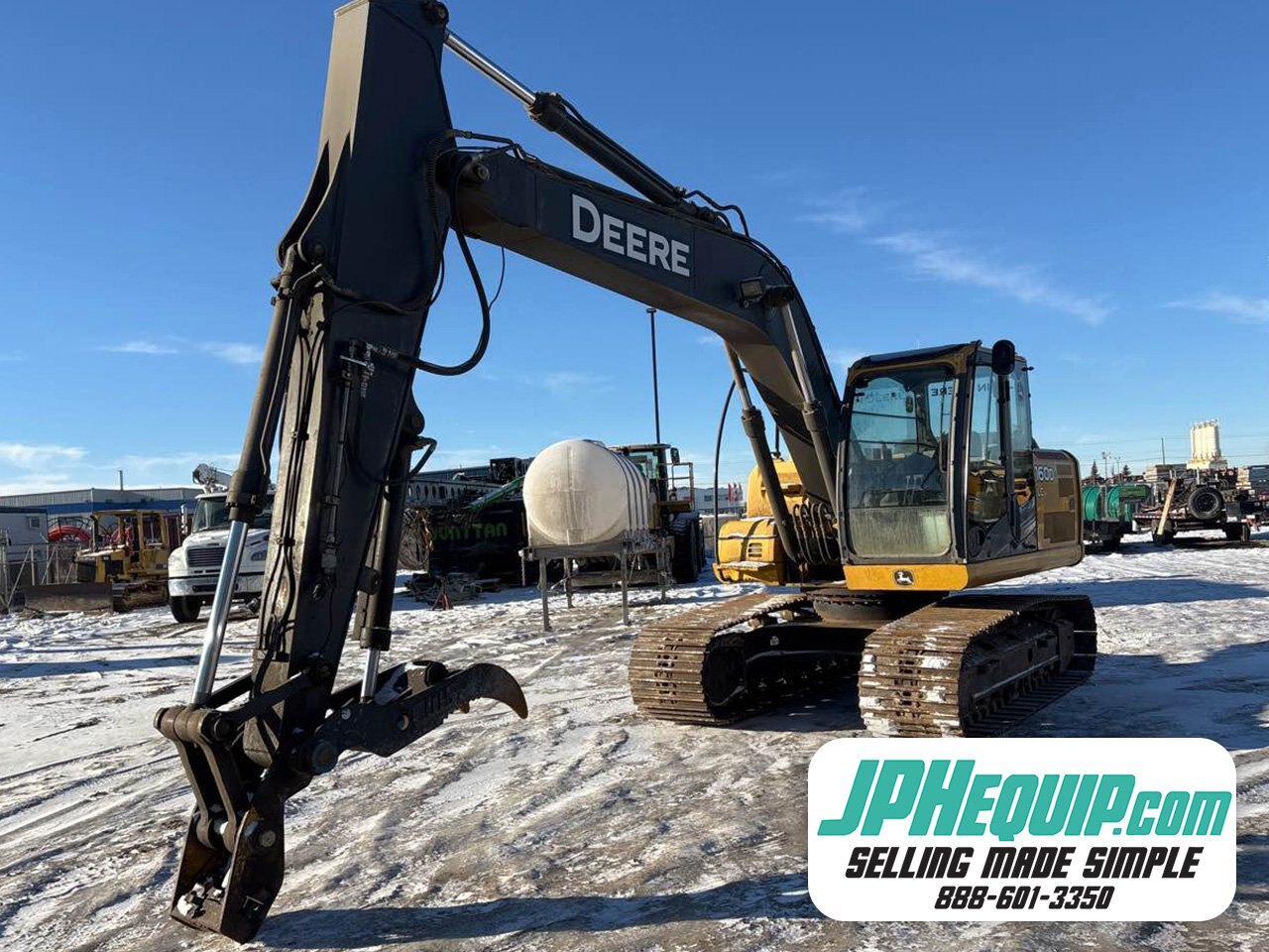 2008 Deere 160DLC Excavator with Thumb #9335 AS