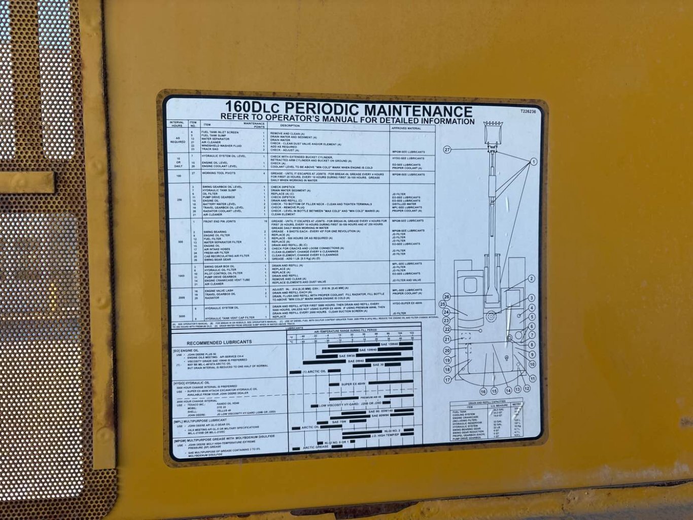 2008 Deere 160DLC Excavator with Thumb #9335 AS