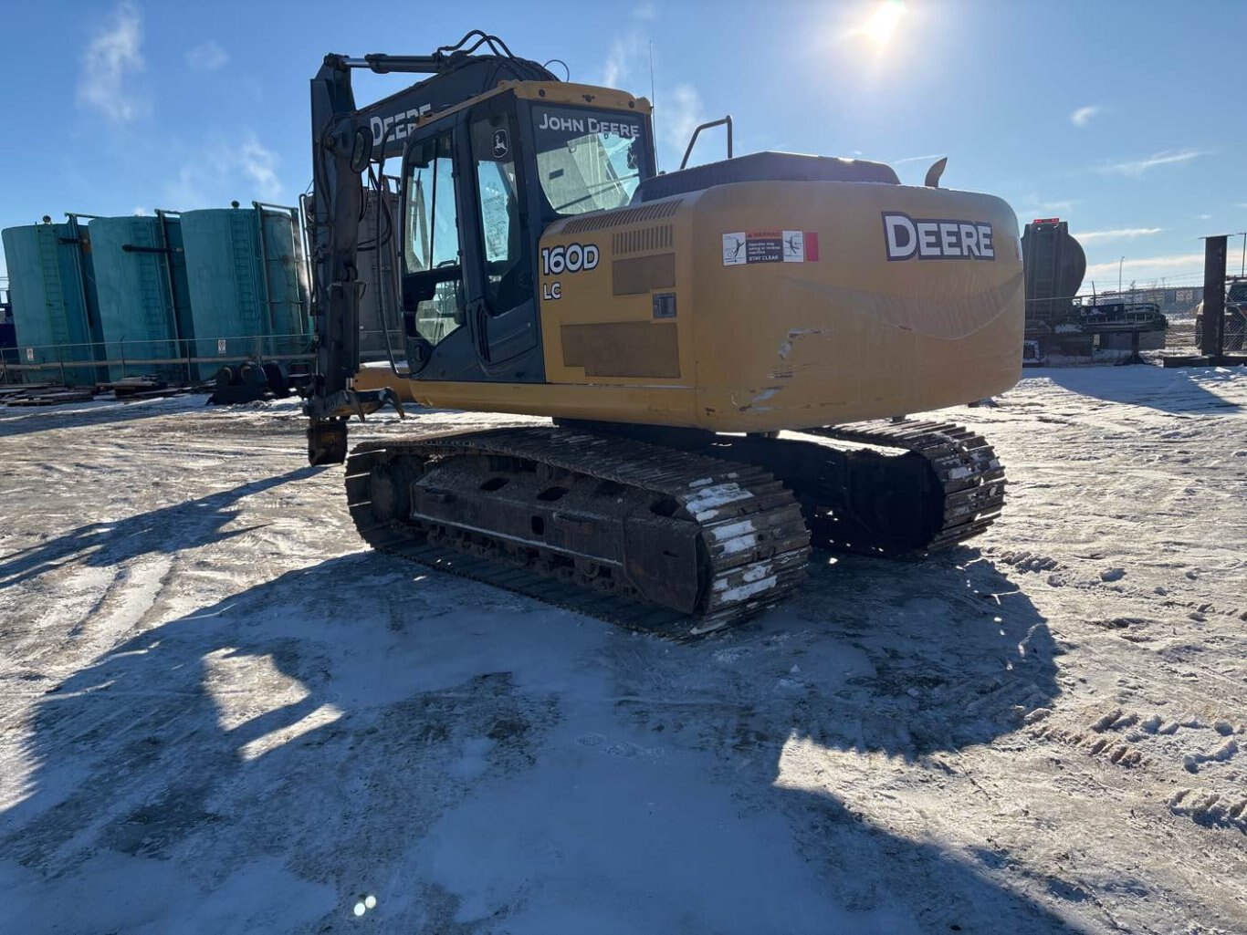 2008 Deere 160DLC Excavator with Thumb #9335 AS