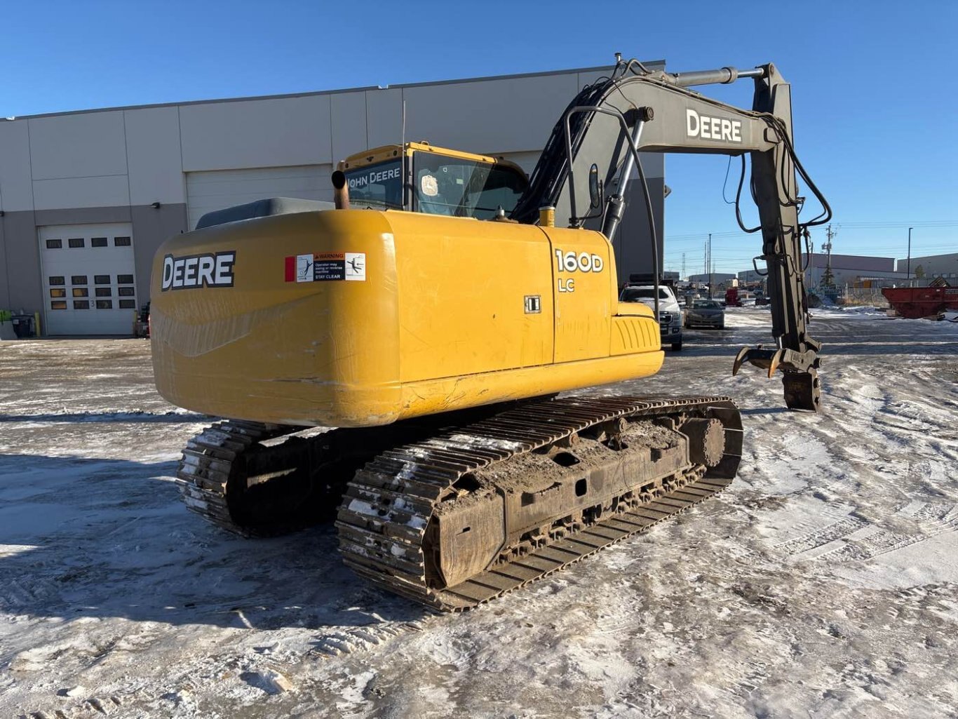 2008 Deere 160DLC Excavator with Thumb #9335 AS