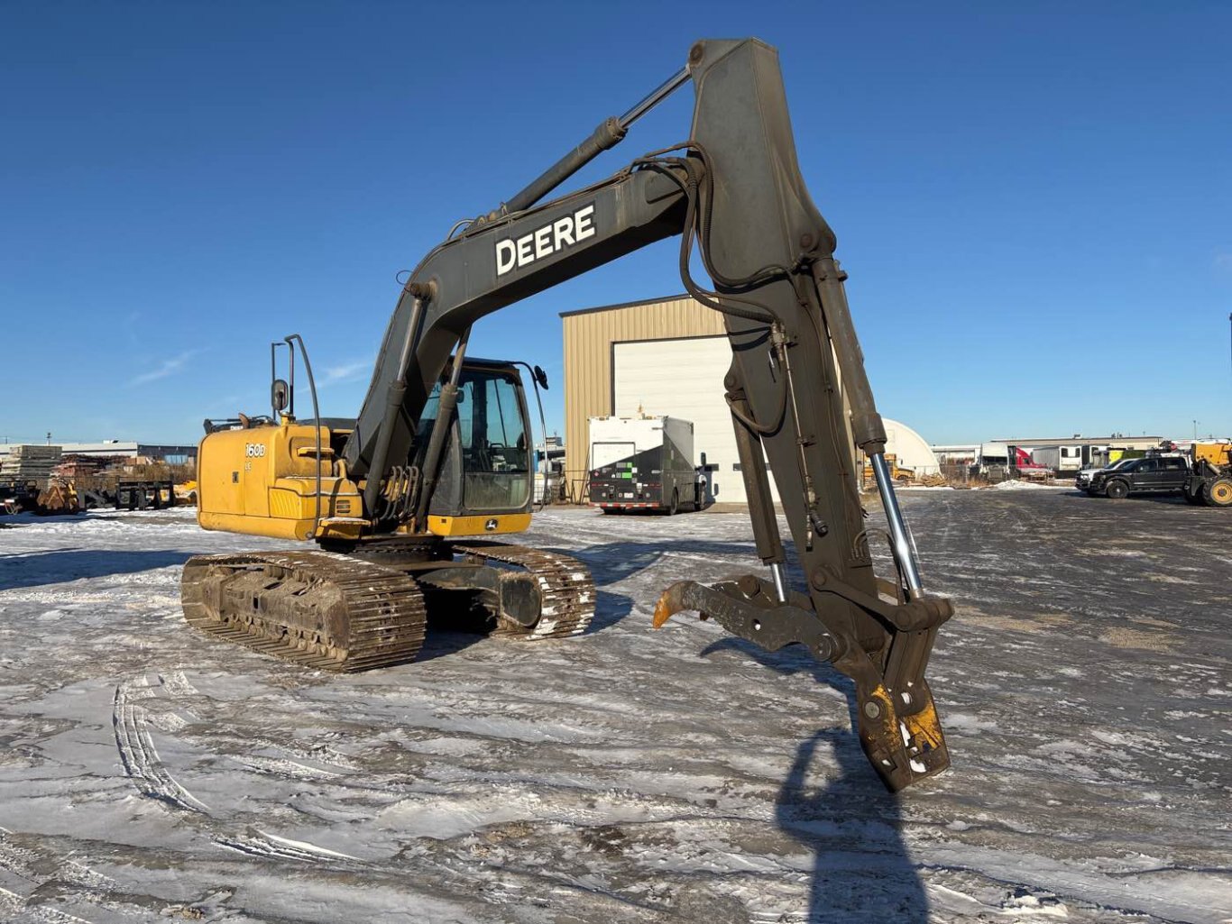 2008 Deere 160DLC Excavator with Thumb #9335 AS