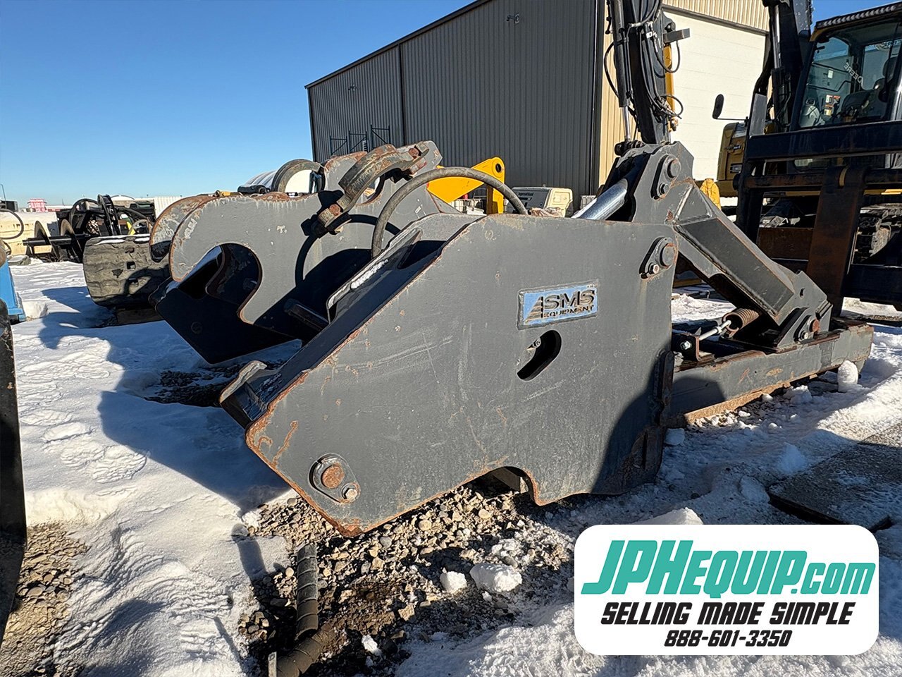 WBM Pipe Grapple for Komatsu #9332 AS