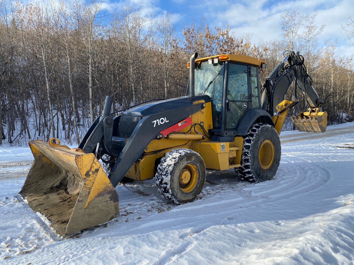 2018 Deere 710L Backhoe 4X4 Backhoe #9339 BP