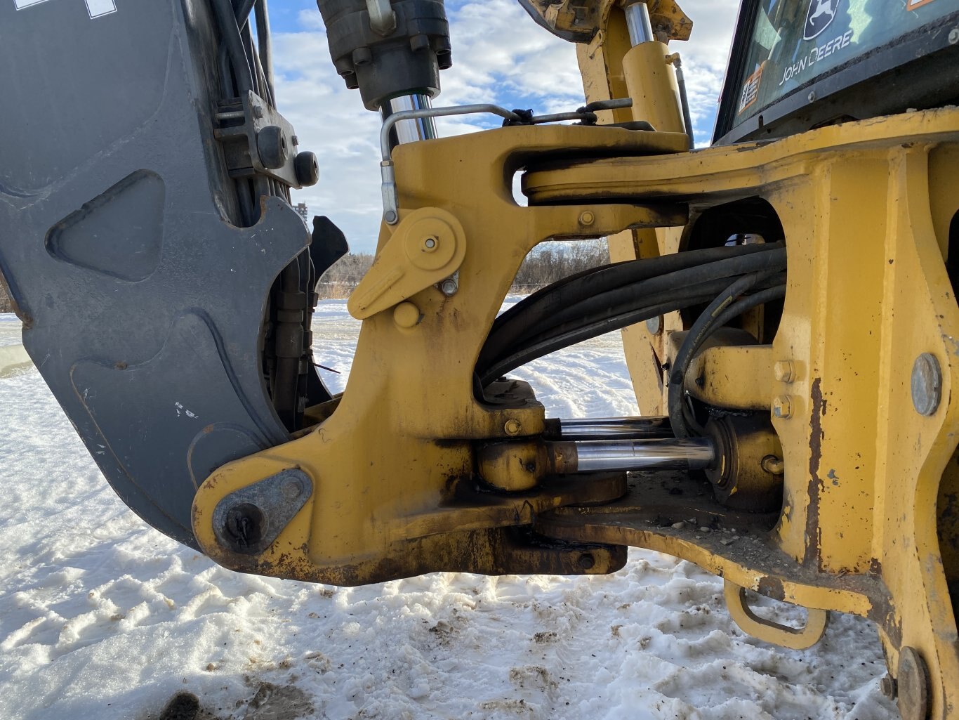 2018 Deere 710L Backhoe 4X4 Backhoe #9339 BP