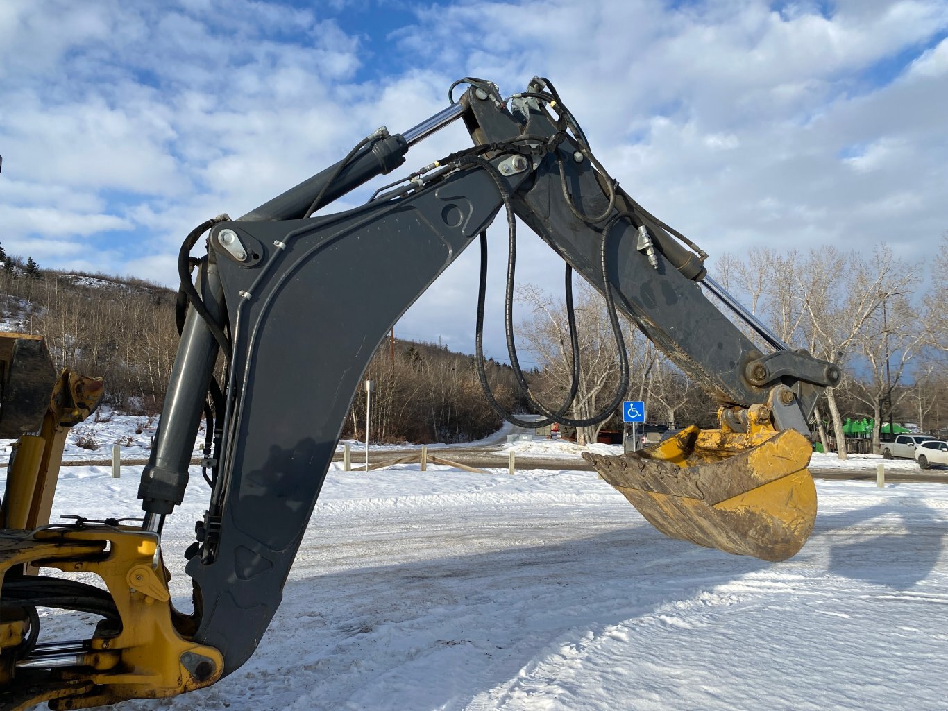 2018 Deere 710L Backhoe 4X4 Backhoe #9339 BP