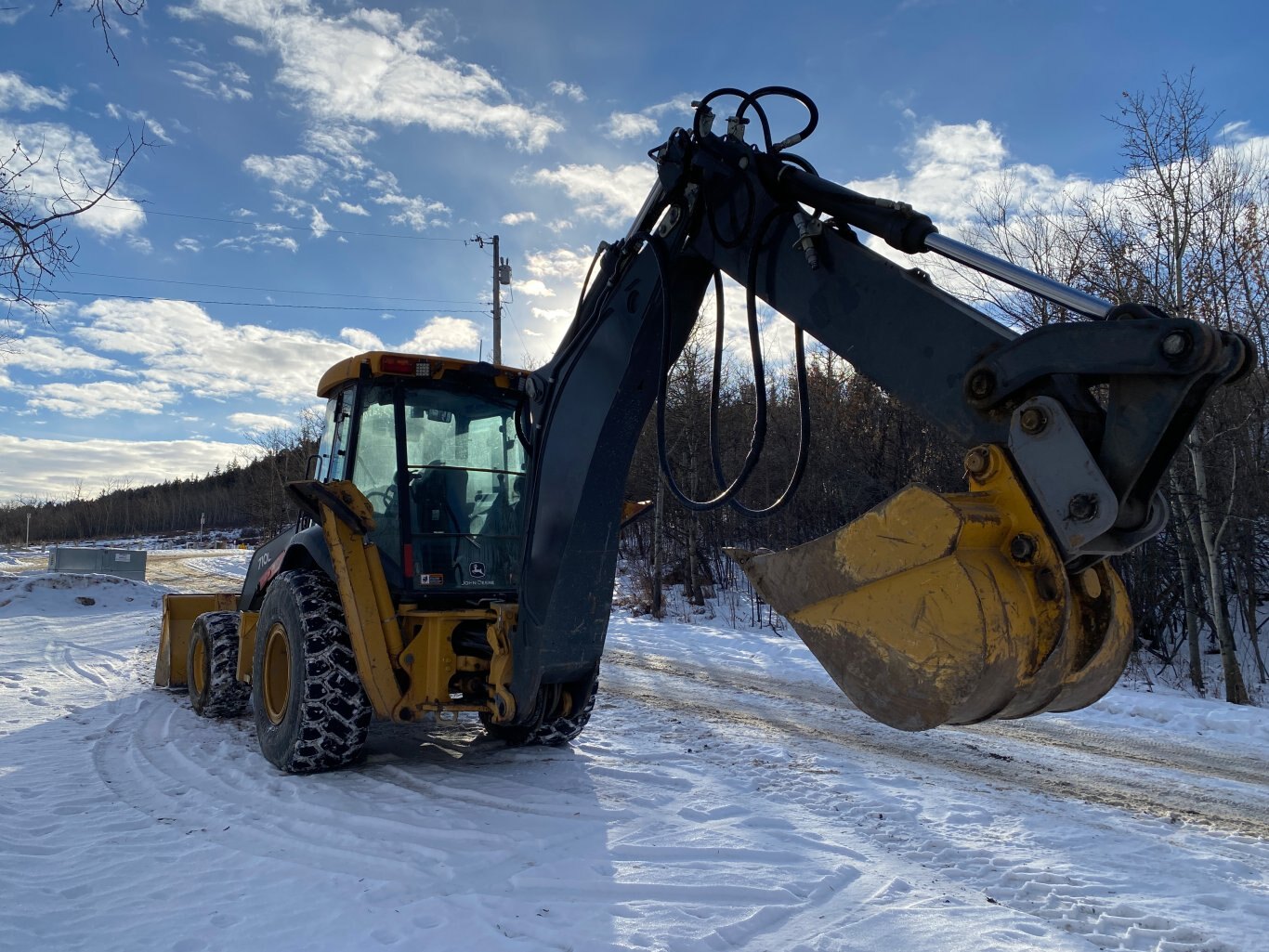 2018 Deere 710L Backhoe 4X4 Backhoe #9339 BP