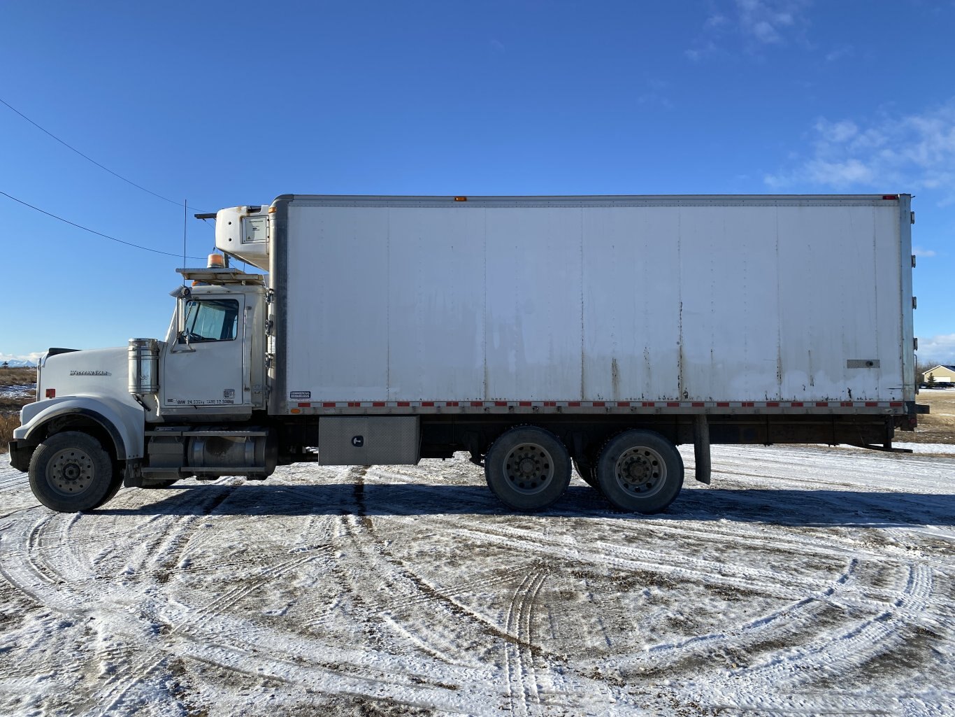 2012 Western Star 4900 Day Cab Truck Carrier Reefer Truck Tandem Axle *** Wholesale Unit *** #9342 BP