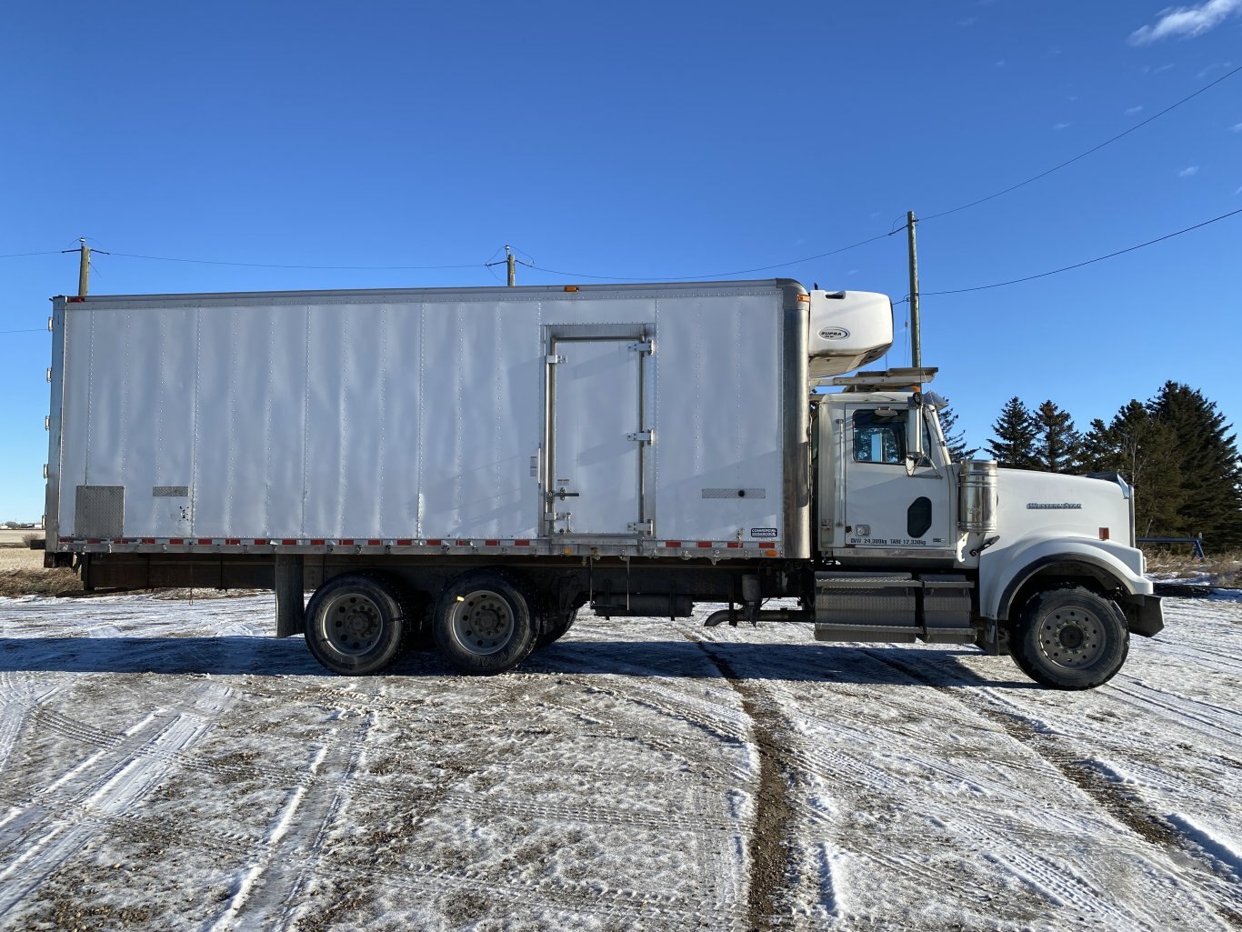 2012 Western Star 4900 Day Cab Truck Carrier Reefer Truck Tandem Axle *** Wholesale Unit *** #9342 BP