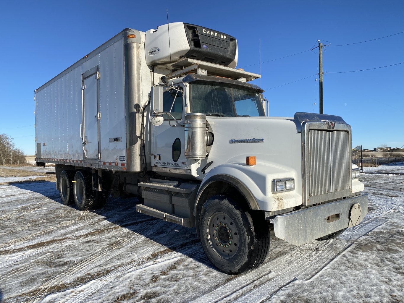 2012 Western Star 4900 Day Cab Truck Carrier Reefer Truck Tandem Axle *** Wholesale Unit *** #9342 BP