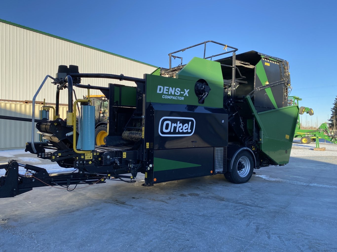 2019 Orkel DENS X Compactor Round Bale Compactor #9344 BP