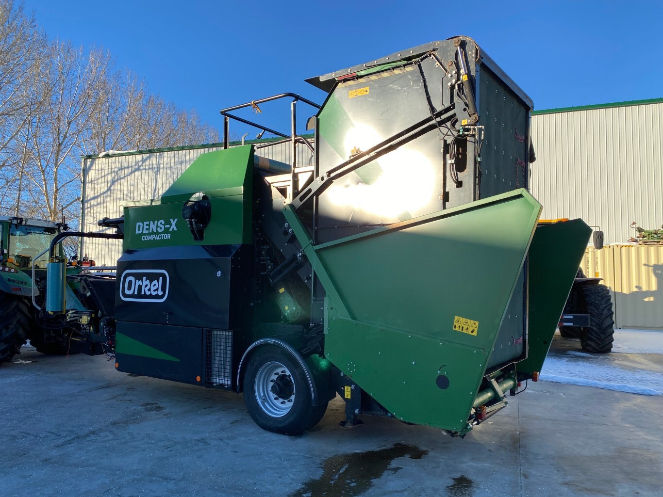 2019 Orkel DENS X Compactor Round Bale Compactor #9344 BP