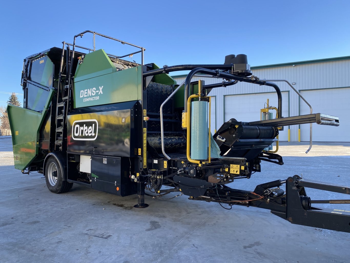 2019 Orkel DENS X Compactor Round Bale Compactor #9344 BP