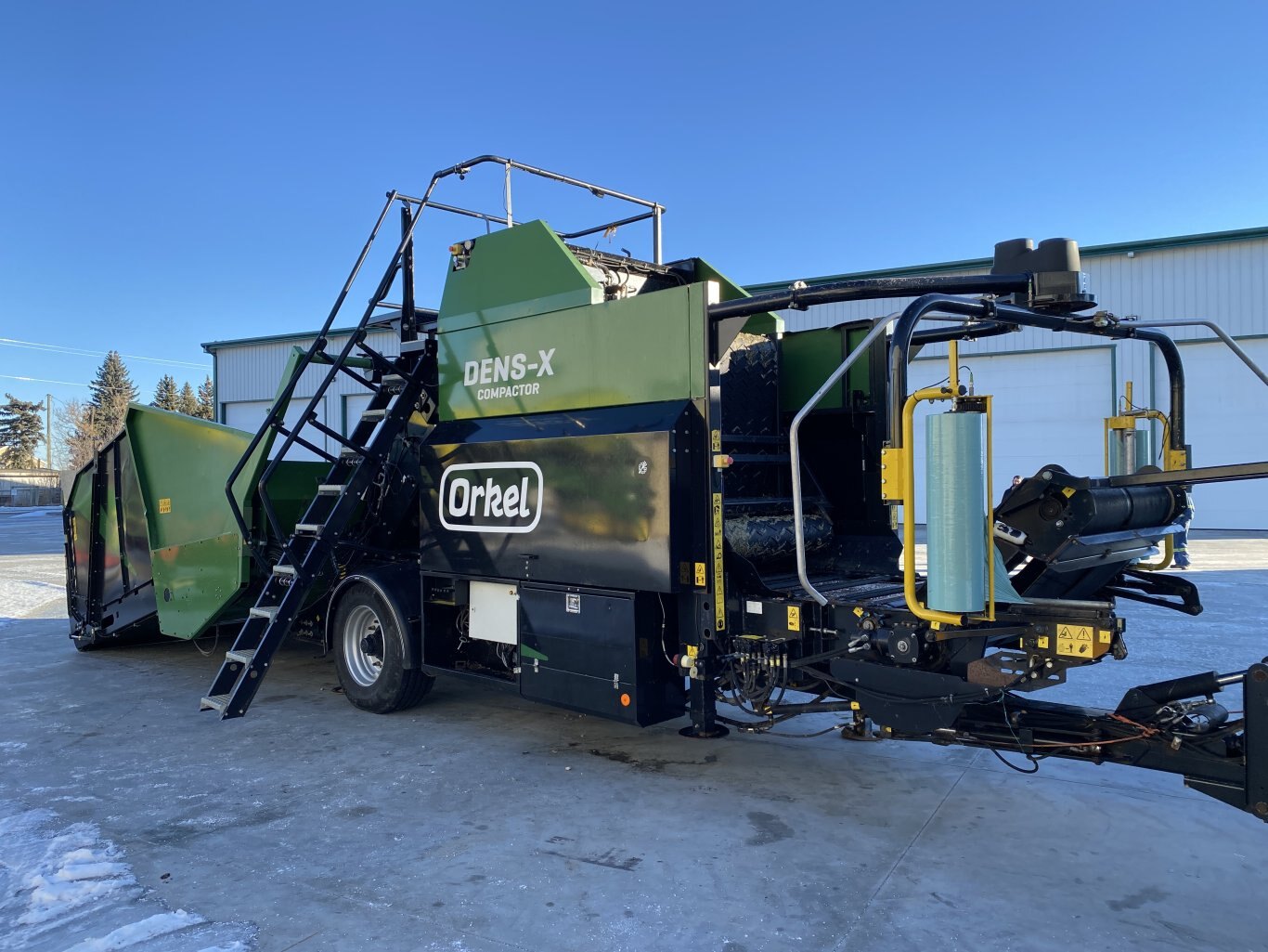 2019 Orkel DENS X Compactor Round Bale Compactor #9344 BP