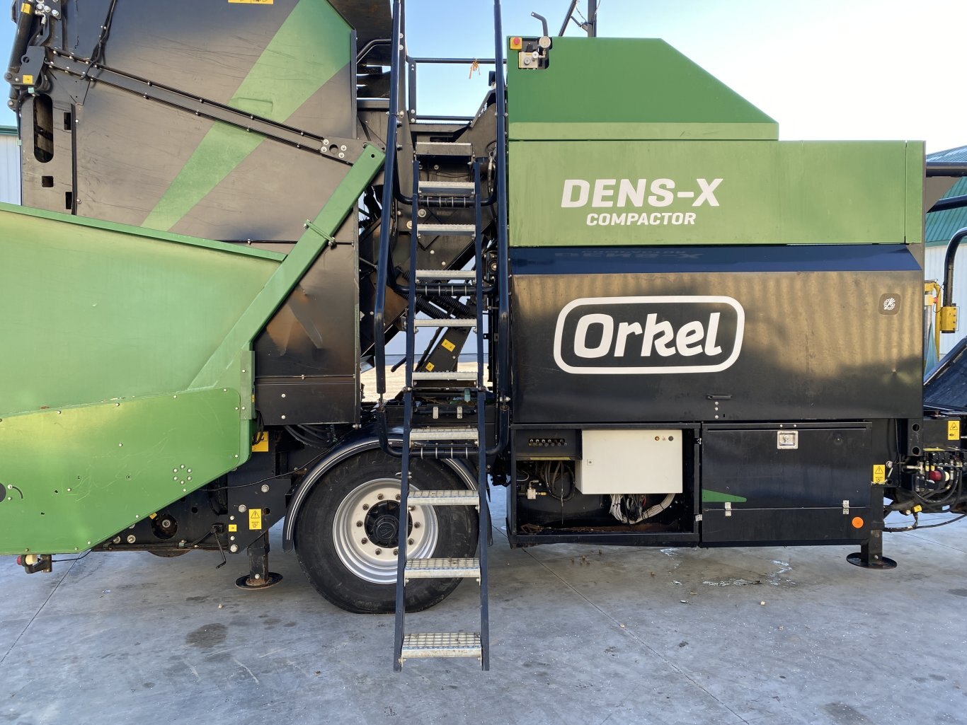 2019 Orkel DENS X Compactor Round Bale Compactor #9344 BP