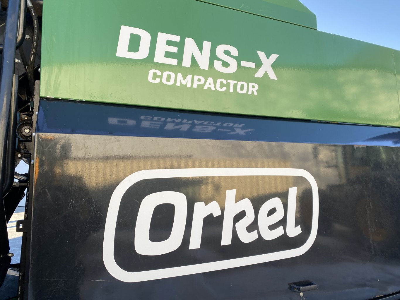 2019 Orkel DENS X Compactor Round Bale Compactor #9344 BP