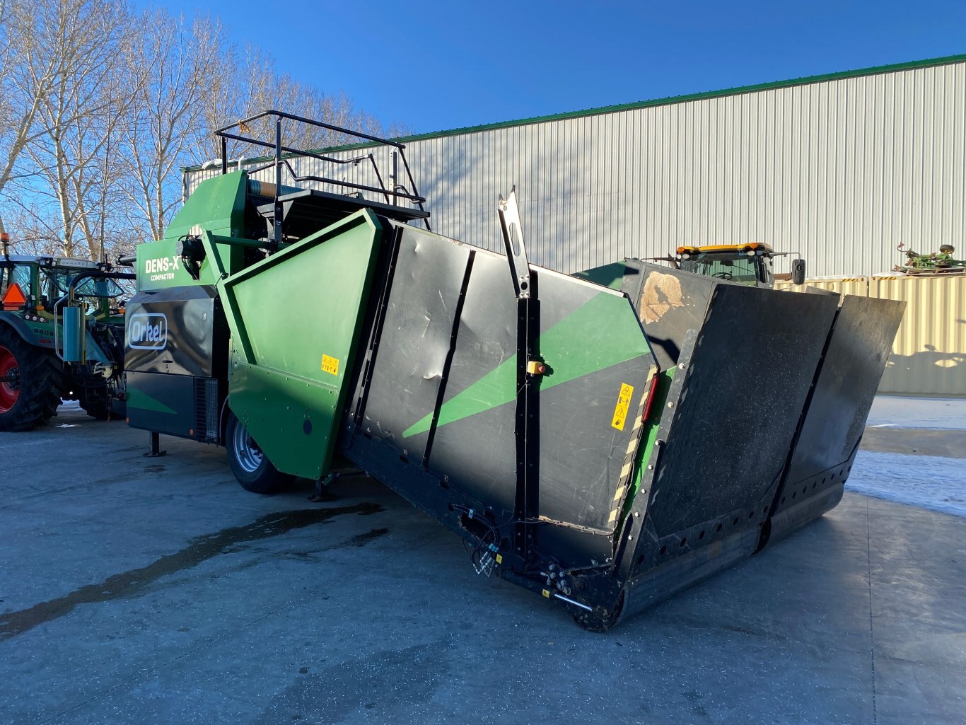 2019 Orkel DENS X Compactor Round Bale Compactor #9344 BP