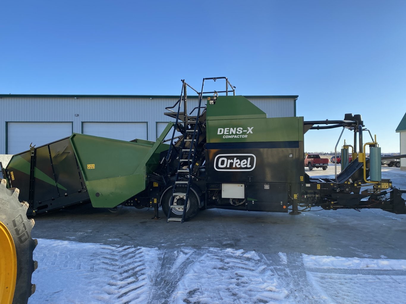 2019 Orkel DENS X Compactor Round Bale Compactor #9344 BP