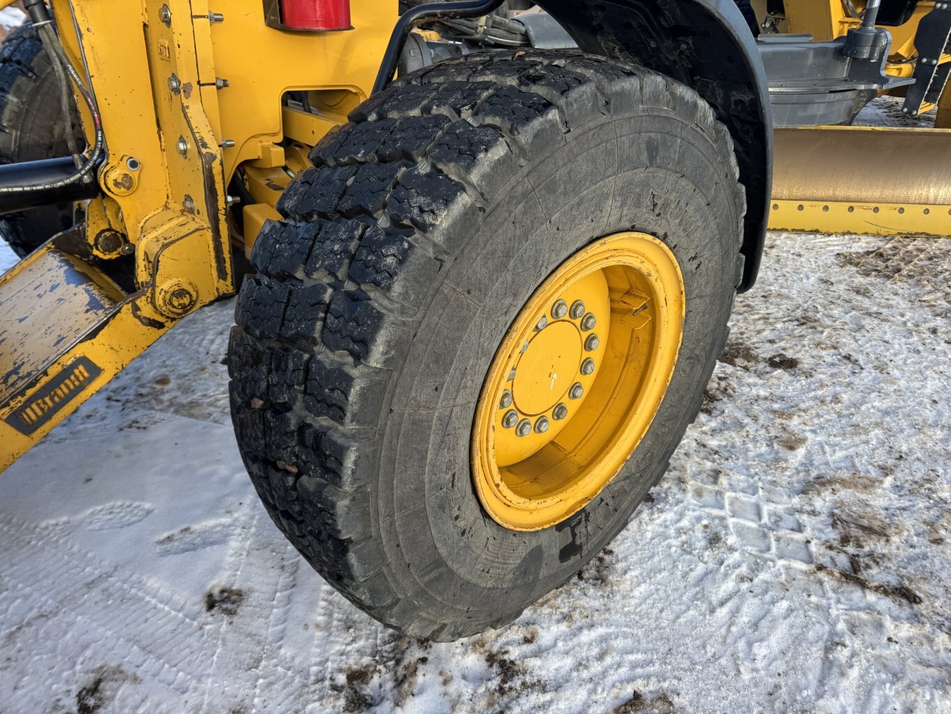 2021 Deere 872GP Motor Grader with wing #9347 JP