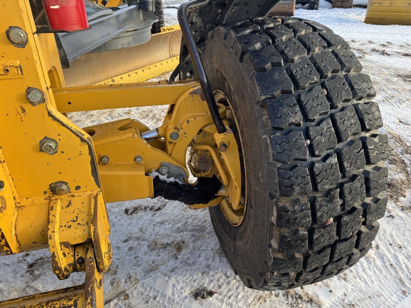 2021 Deere 872GP Motor Grader with wing #9347 JP