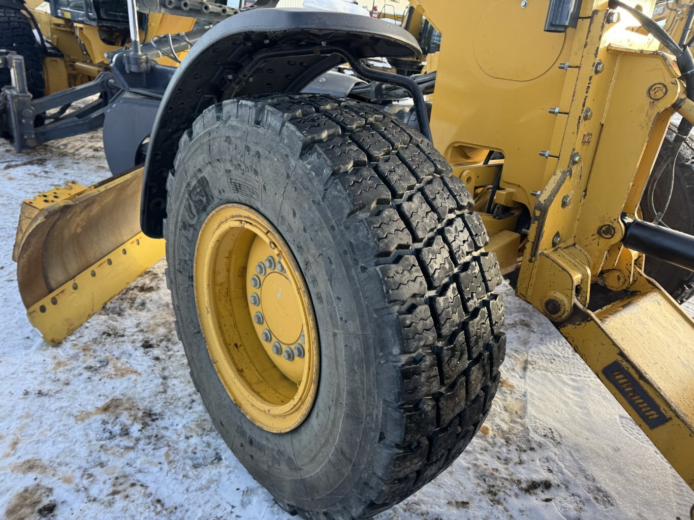 2021 Deere 872GP Motor Grader with wing #9347 JP