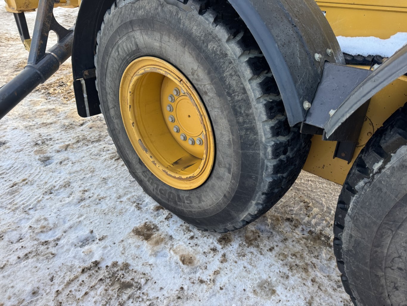 2021 Deere 872GP Motor Grader with wing #9347 JP