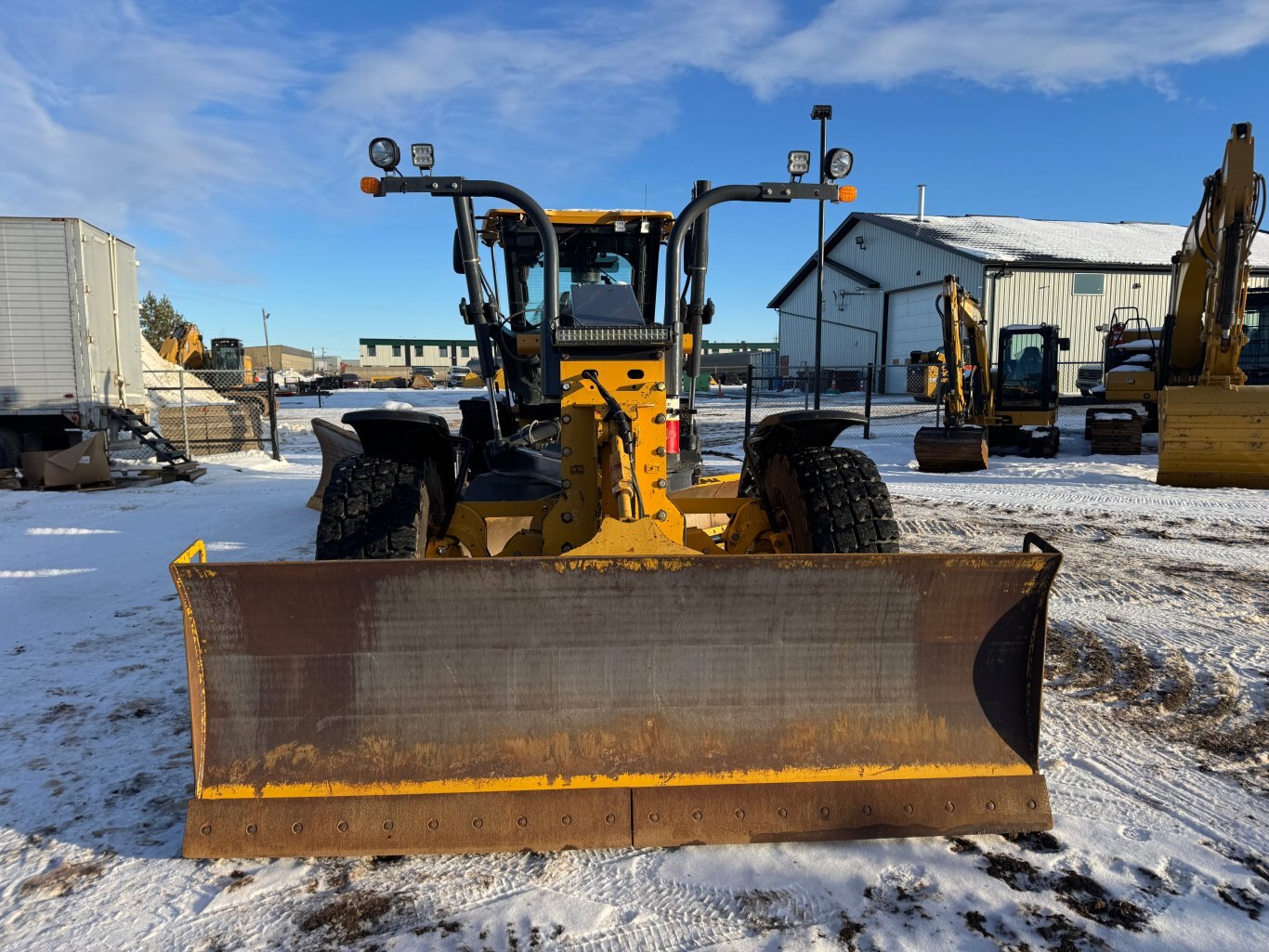 2021 Deere 872GP Motor Grader with wing #9347 JP