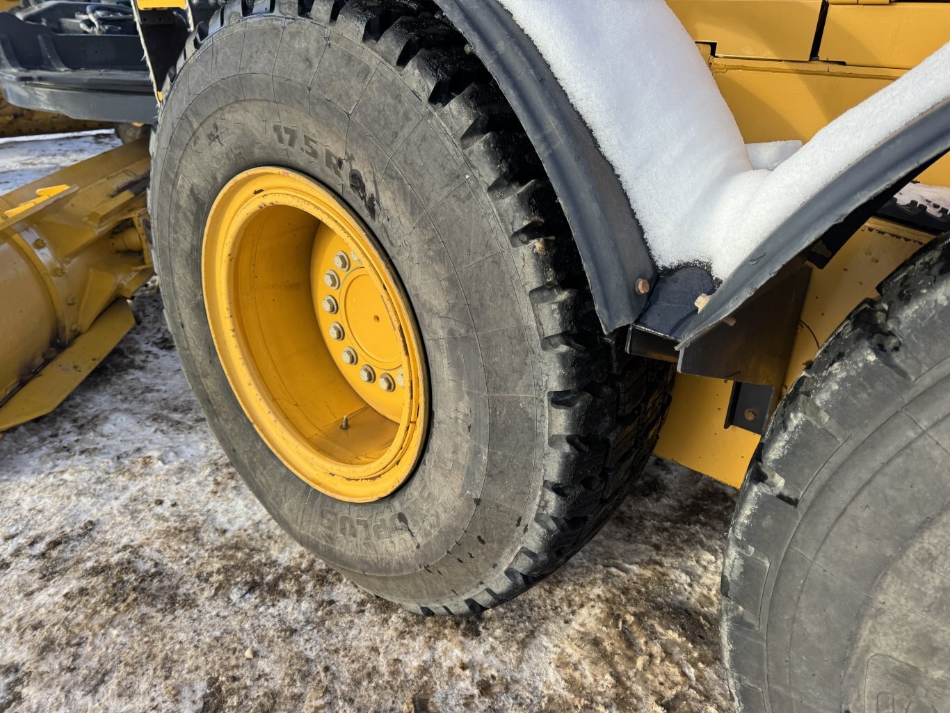 2021 Deere 872GP Motor Grader with wing #9347 JP