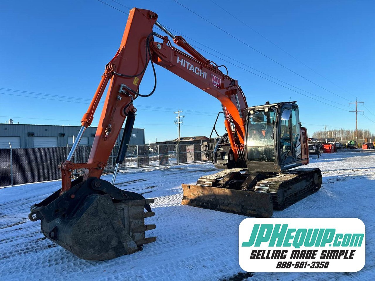 2022 Hitachi ZX135US-6 Hydraulic Excavator #9348 JA