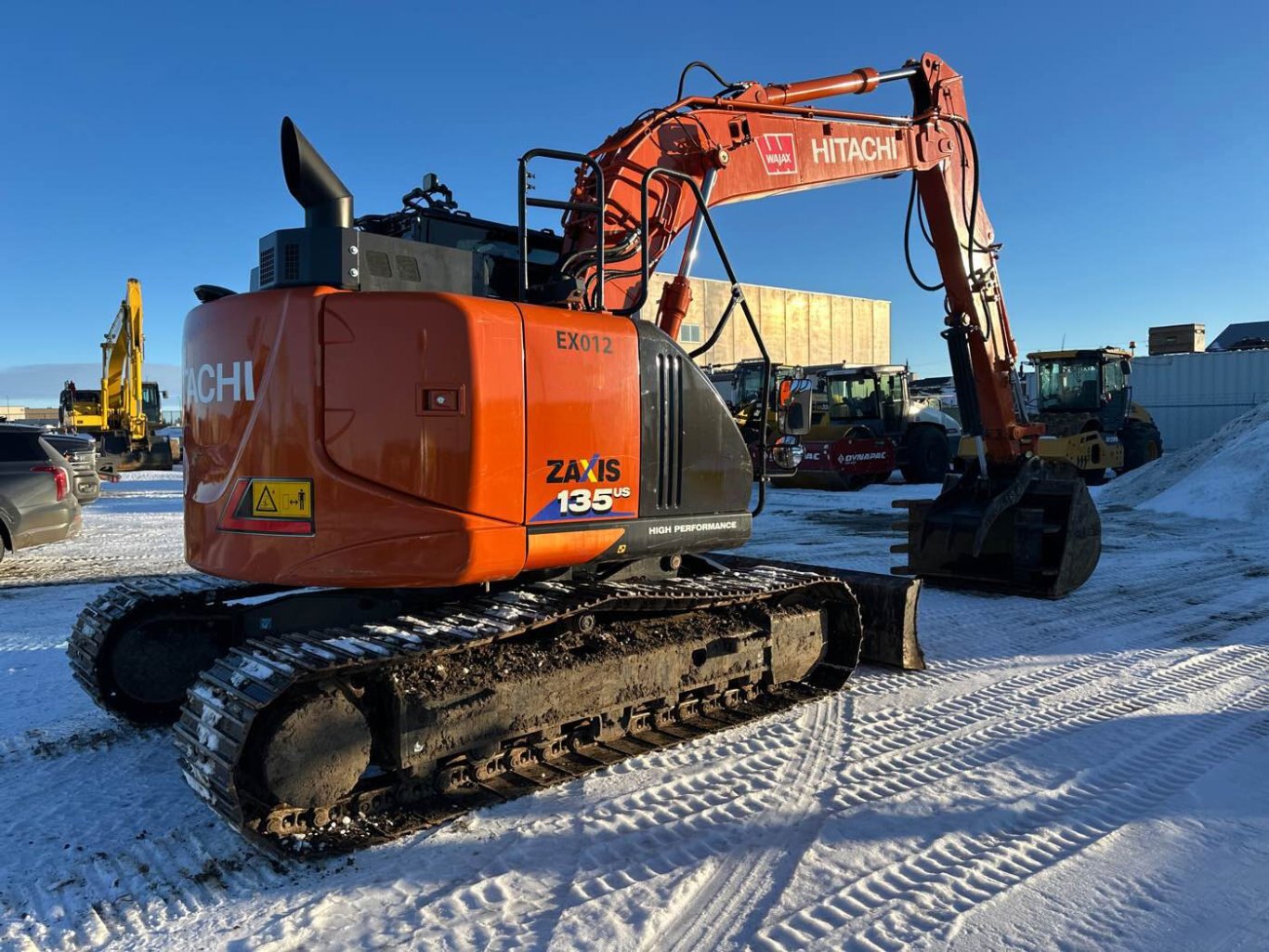 2022 Hitachi ZX135US 6 Hydraulic Excavator #9348 JA