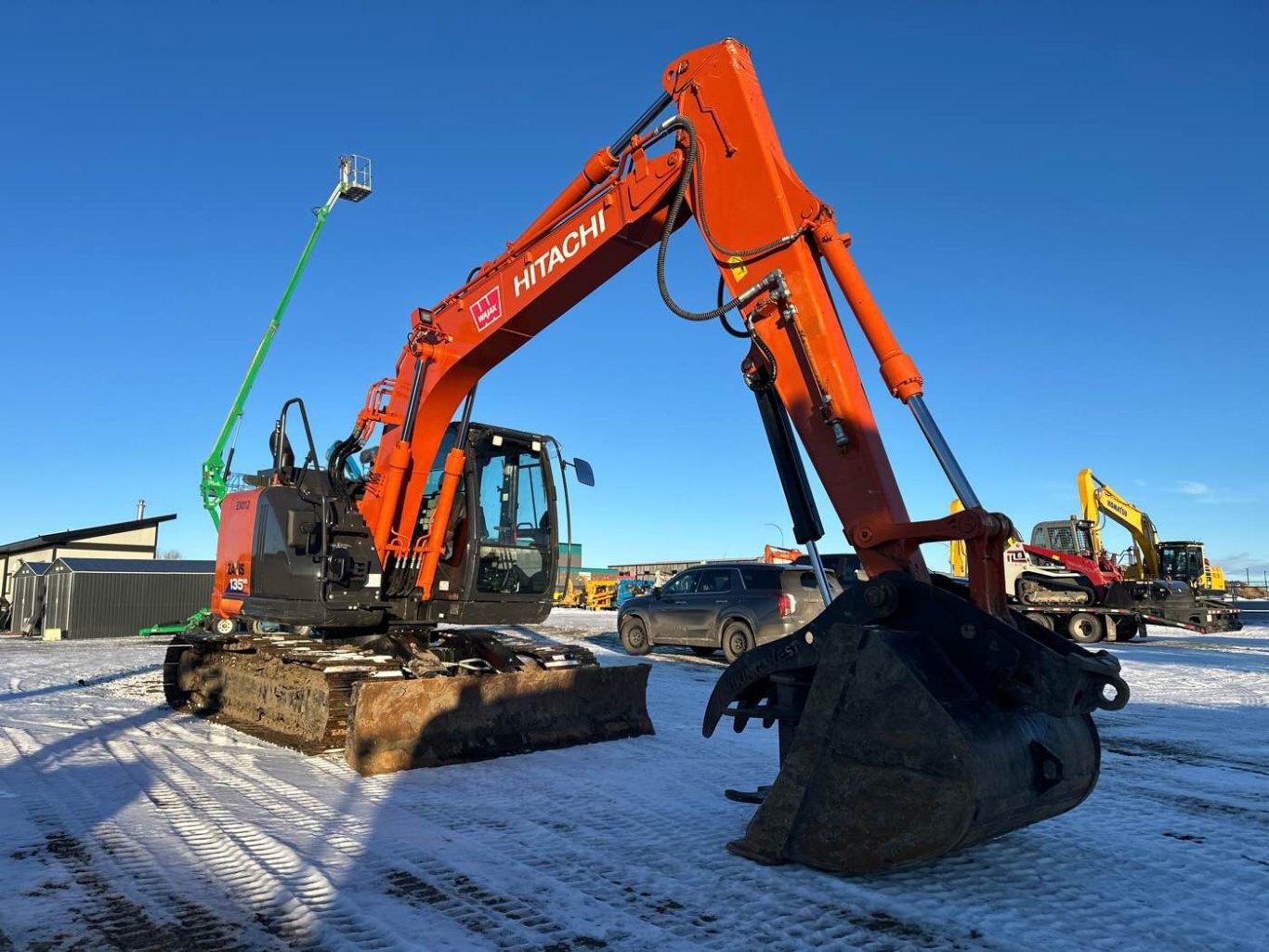 2022 Hitachi ZX135US 6 Hydraulic Excavator #9348 JA