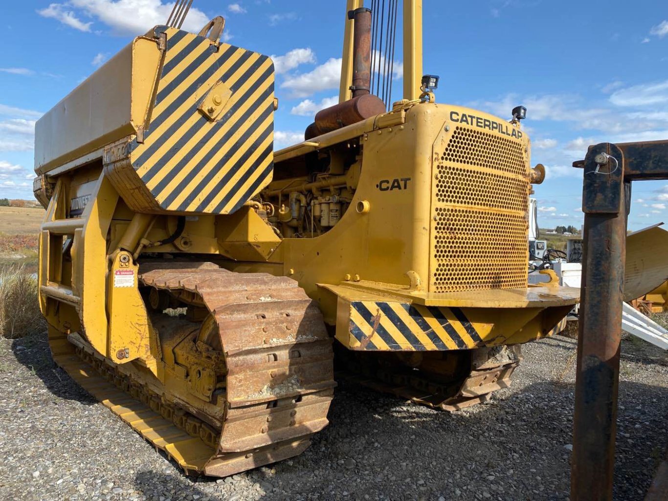 2014 Midwestern 583 Pipelayer 32ft Boom Mounted on 1982 Caterpillar 583K #7955 BP