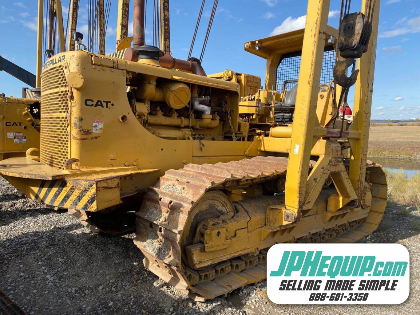 2014 Midwestern 583 Pipelayer 32ft Boom - Mounted on 1982 Caterpillar 583K #7955 BP