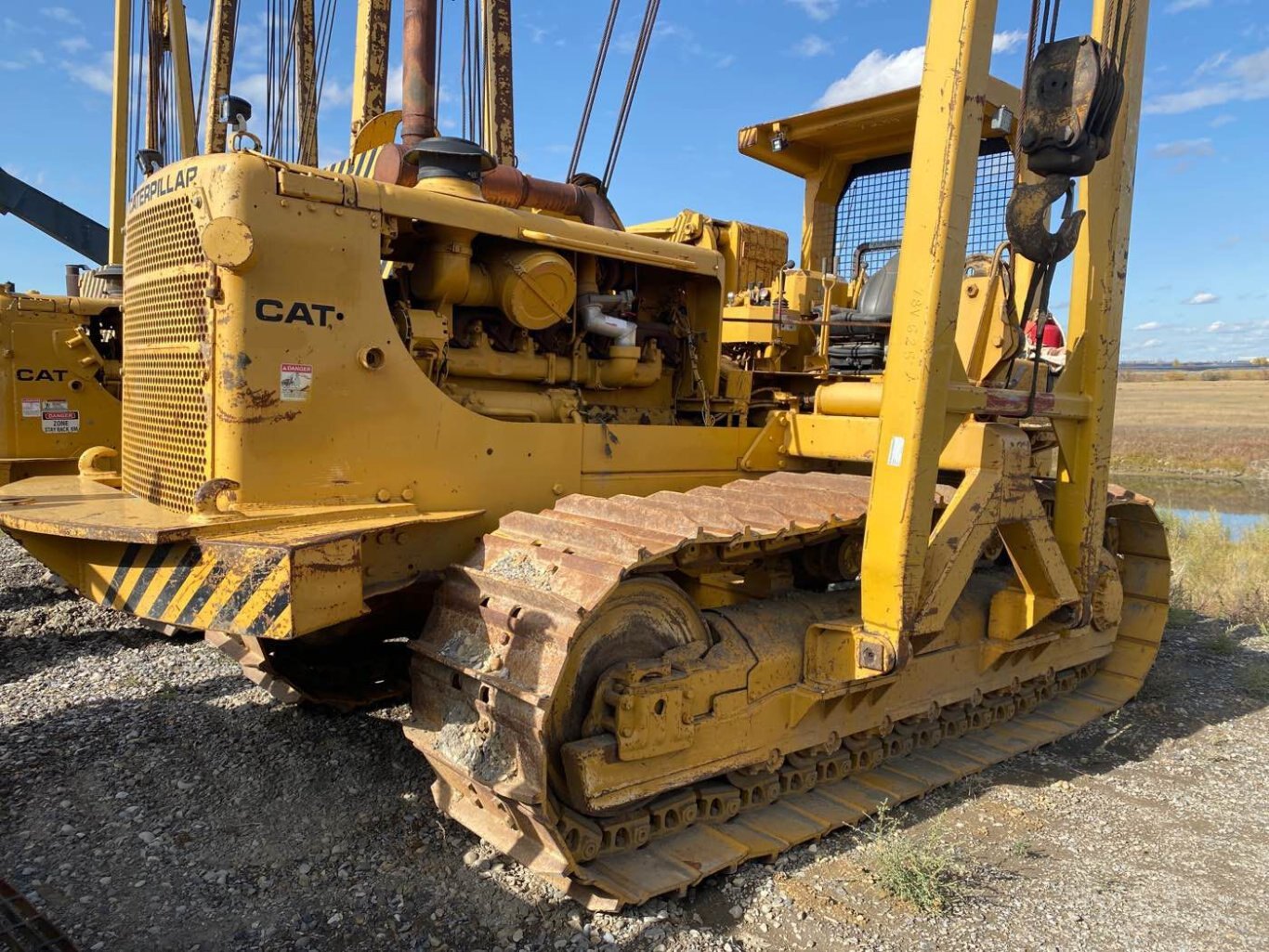 2014 Midwestern 583 Pipelayer 32ft Boom Mounted on 1982 Caterpillar 583K #7955 BP