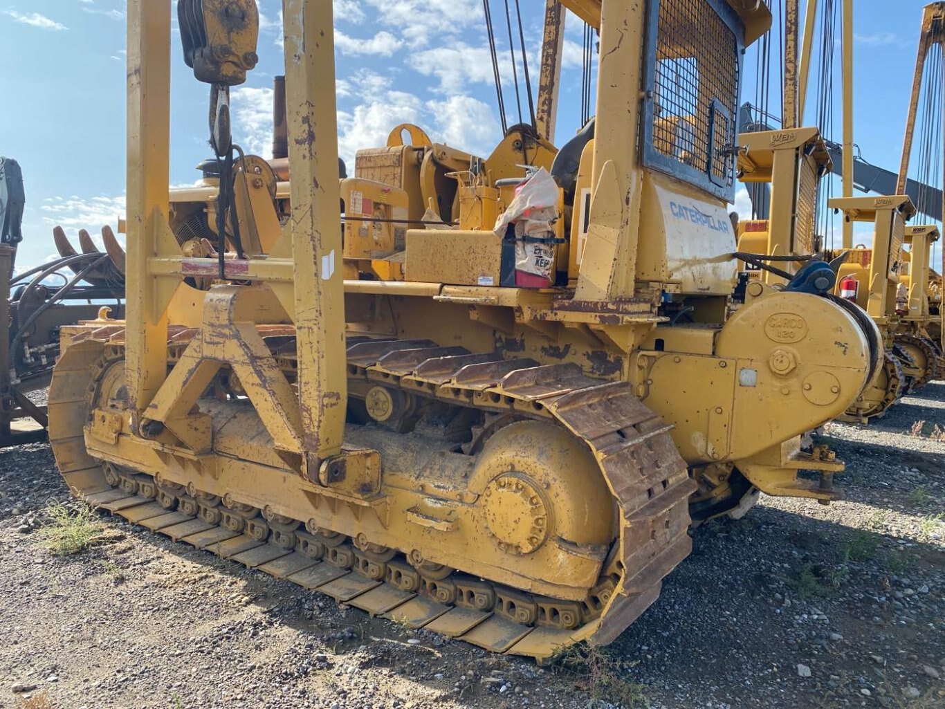 2014 Midwestern 583 Pipelayer 32ft Boom Mounted on 1982 Caterpillar 583K #7955 BP